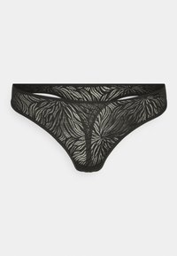 THONG SHEER MARQ LACE - Siaurikės - black