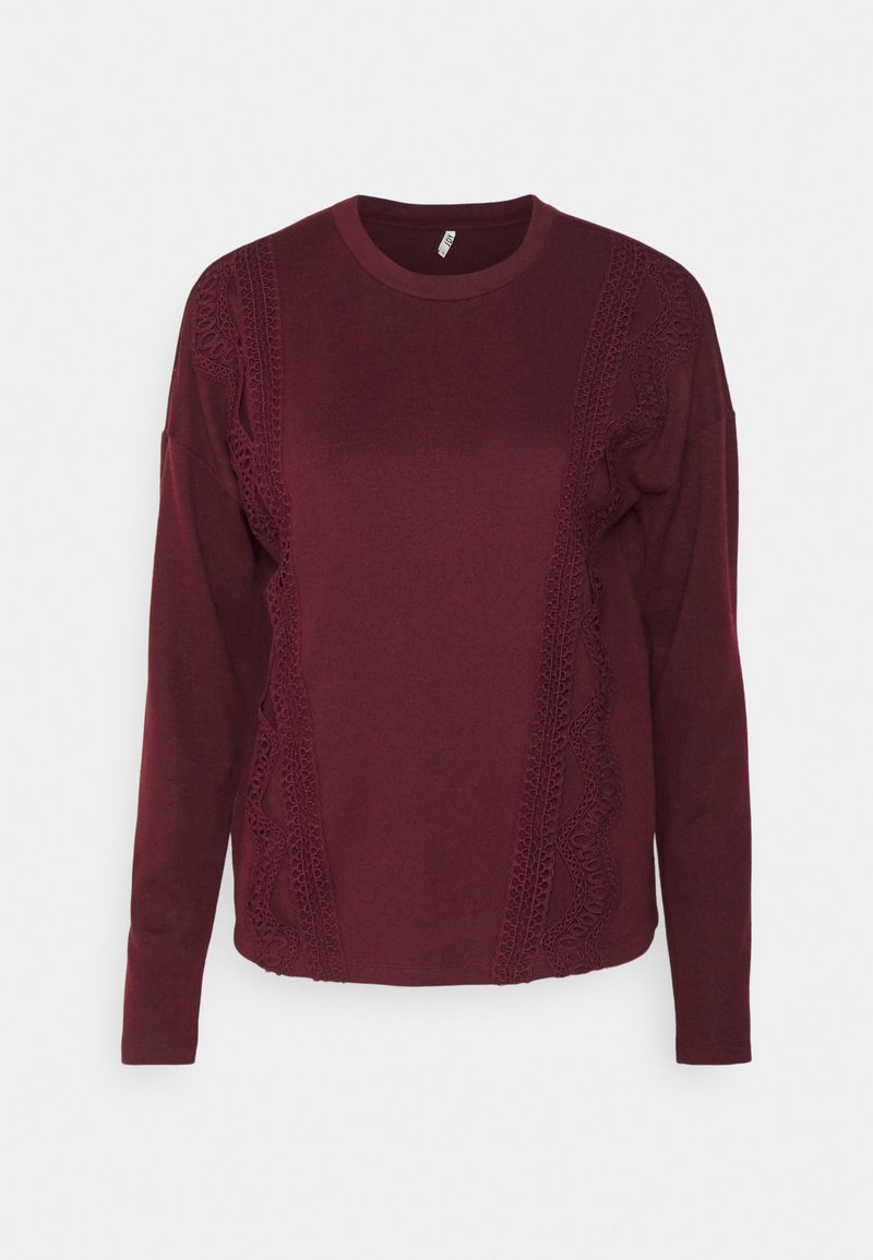 JDY Longsleeve rood