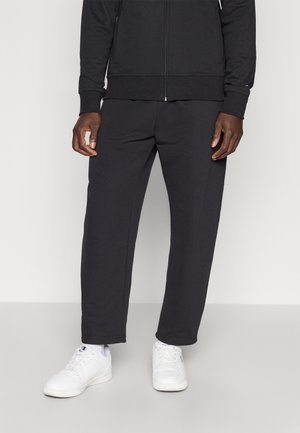 ICONS STRAIGHT HEM PANTS - Tepláky - black