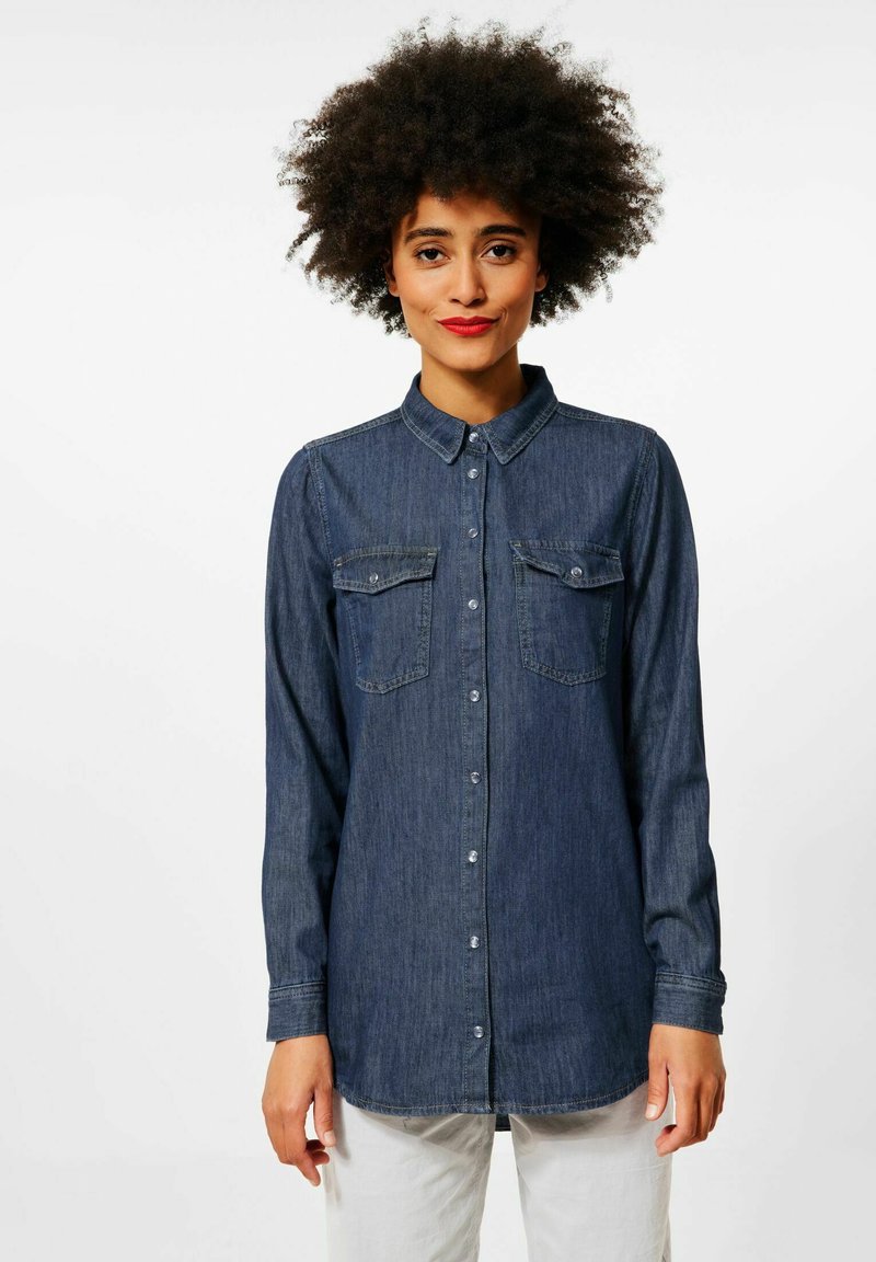 Camisa Con Bordado Para Mujer De Algodón Manga 3/4 MANGO MANGO