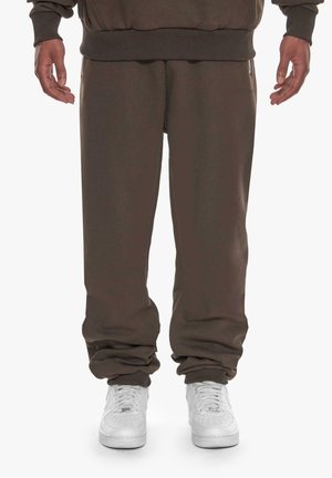 Bazix Republiq SUPER BLANK - Pantaloni sportivi - chocolatebrown