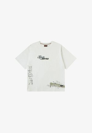 Evisu, T-SHIRT - T-shirt con stampa - beige