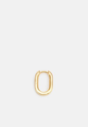 SLICK HUGGIE - Single earring - gold plated