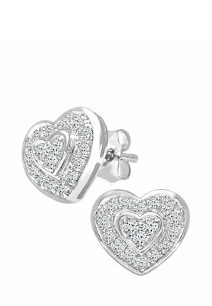 DIAMOND - Kõrvarõngad - white gold-coloured