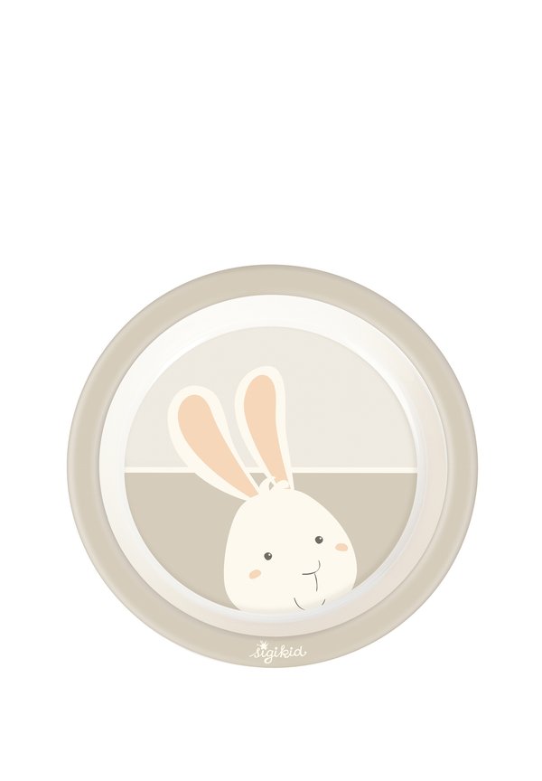 SET HASE 6 TLG R PET – Kinder Geschirrset – beige