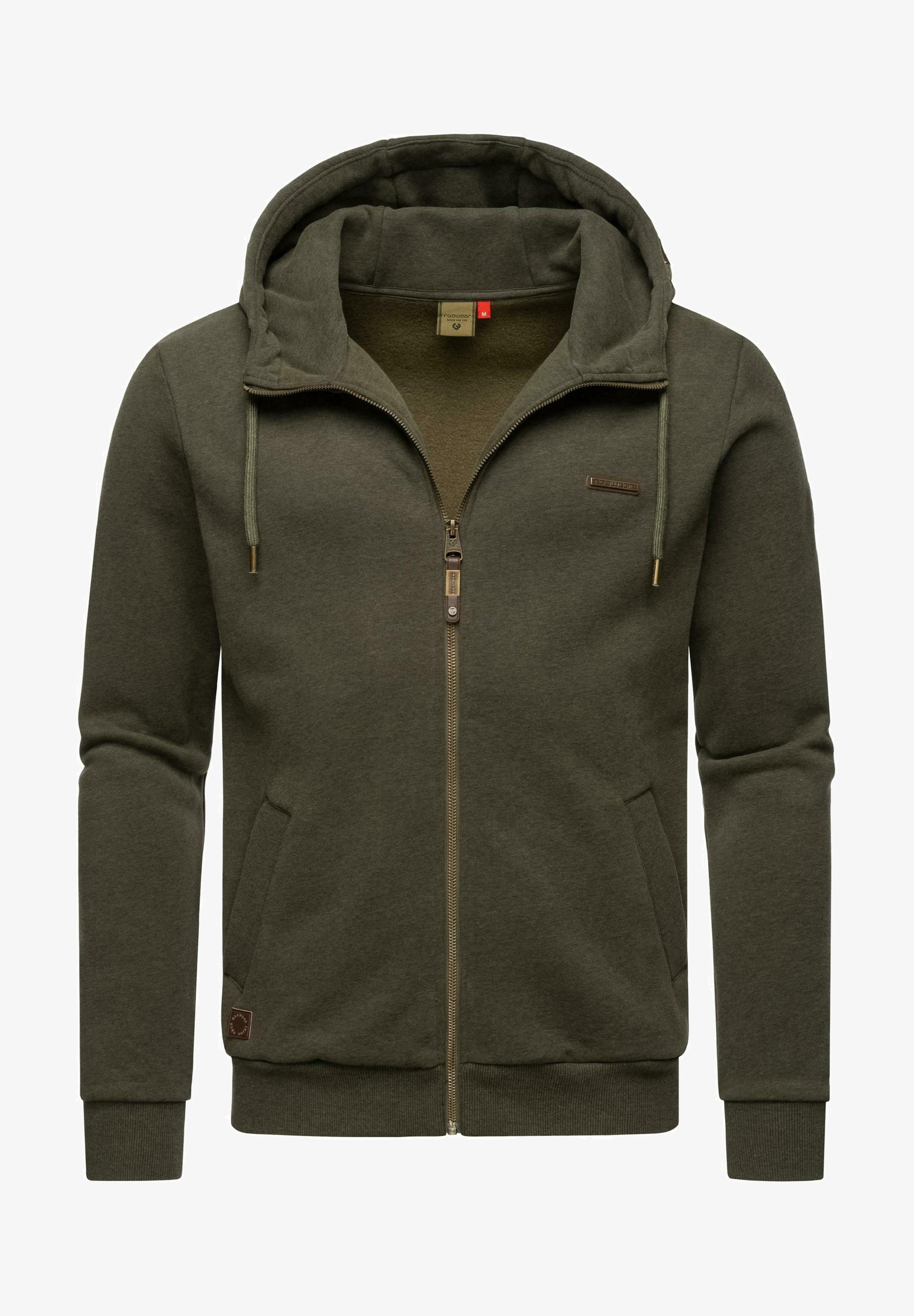 Ragwear NATTE ZIP Zip-up sweatshirt olive Zalando