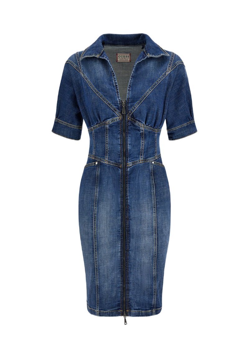 Guess Jeansjurken blauw denim/bluedenim
