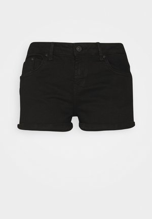 LTB Judie Black Wash Shorts Slim Fit - Farmer rövidnadrágok - black wash