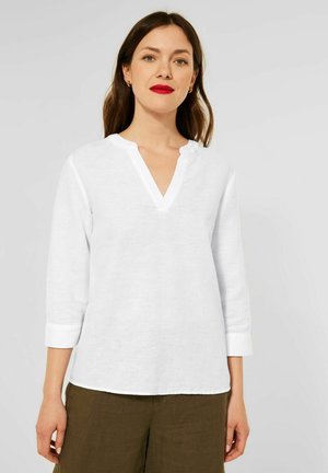 MIT 3/4 ÄRMEL - Blouse - weiß