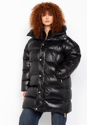 HOODED - Vinterfrakke - noir