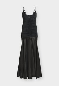 LAVANDA CONTRAST MAXI DRESS - Robe de soirée - black