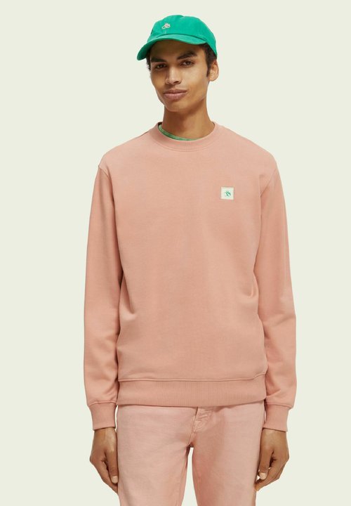 Scotch & Soda Logo Graphic Crewneck Sweatshirt