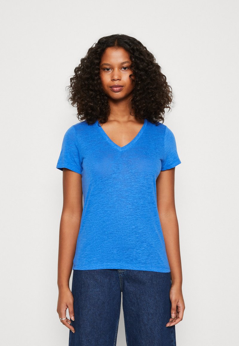 Damen T Shirt V Neck