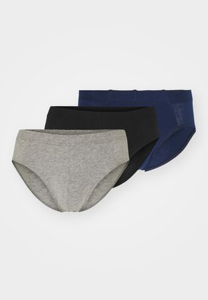 SUPERMINI ESSENTIALS 3 PACK - Īsās apakšbikses - dark blue/grey/black