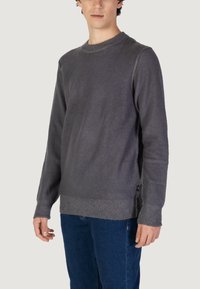 GAS AMARI ROUND NECK - Maglione - grey