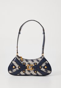 MINTHA MINI TOP ZIP SHLDR BAG - Handbag - navy logo