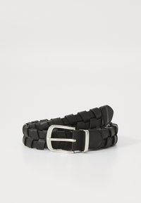 LEATHER UNISEX - Pásek - black
