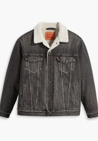 RELAXED FIT - Giacca di jeans - salt lake sherpa
