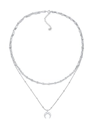 LAYER LOOK HALF MOON - Collier - silberfarben