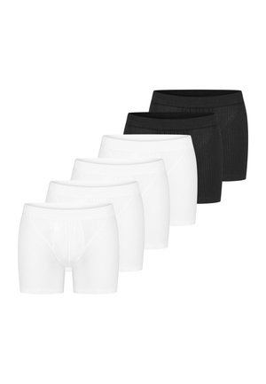 Boksershorts - weiß   schwarz