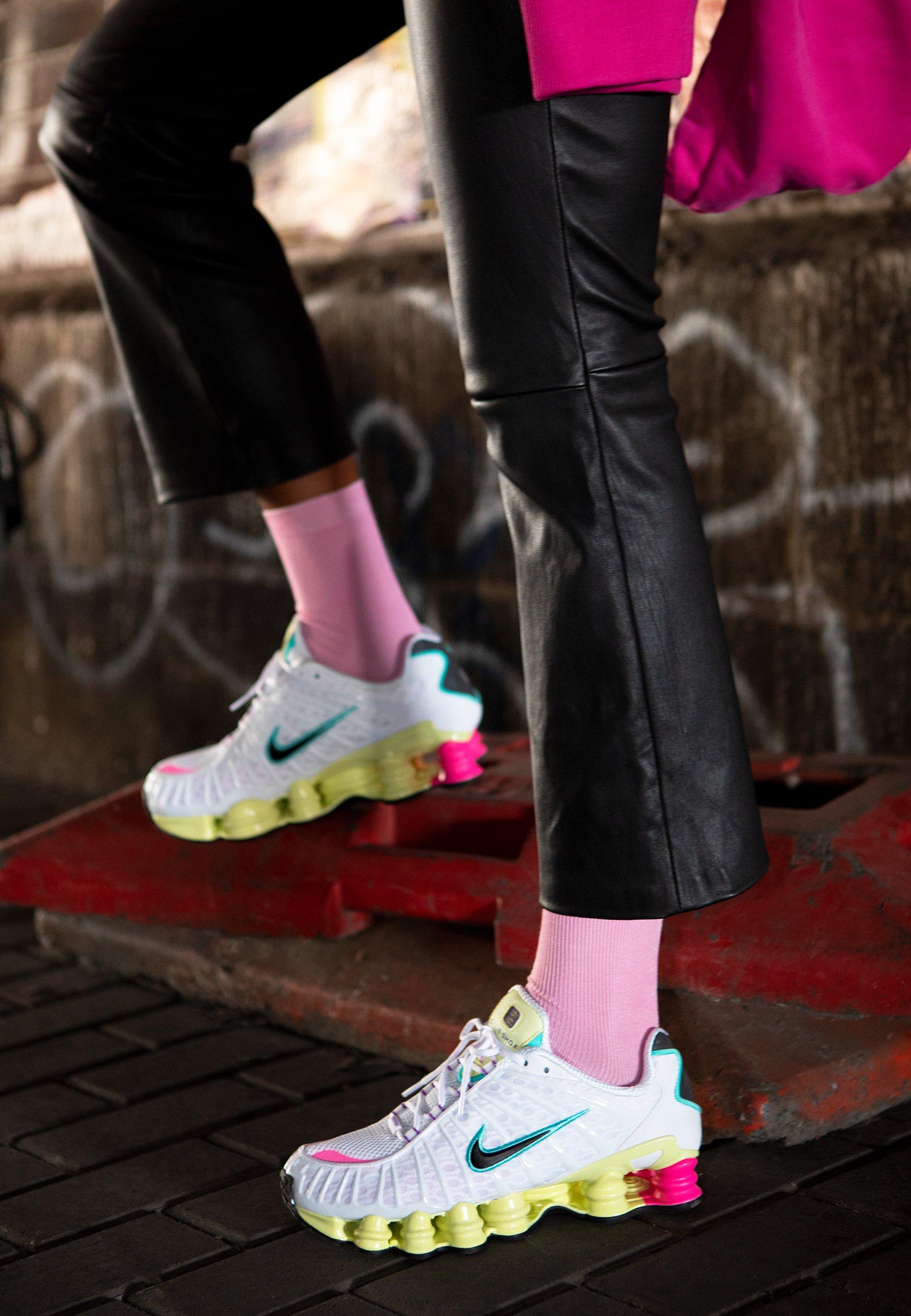 luminous nike trainers