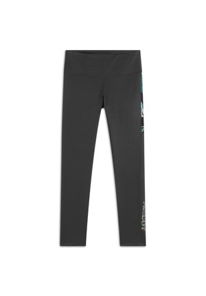 IN TESSUTO TECNICO  - Leggings - black all flow grey bronze
