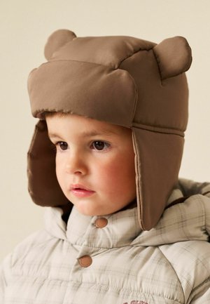 Next, NOVELTY LINED TRAPPER HAT - Headscarf - brown bear