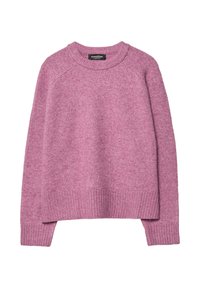 SOFT - Svetrík - mottled purple