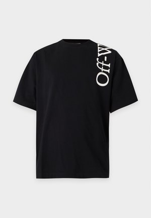 OFF-WHITE, VERTICAL BOOKISH SKATE TEE - Μπλουζάκι με στάμπα - black