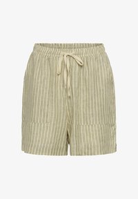 Sélectionné, dusky green/whitecap stripe