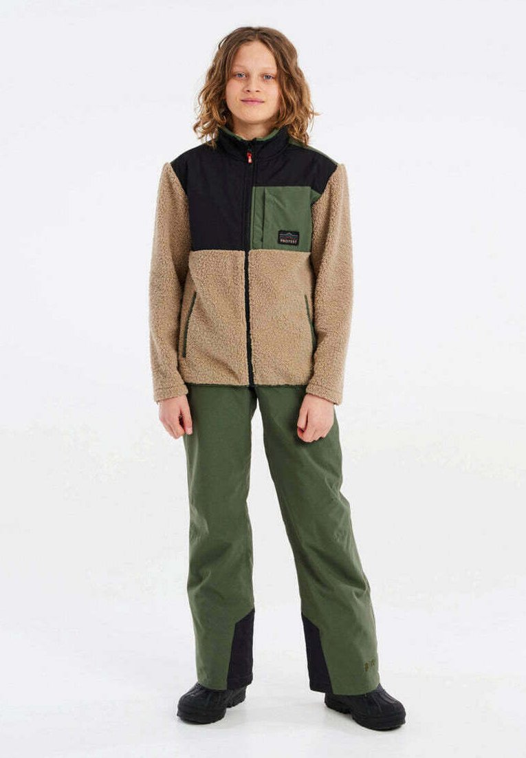 Protest PRTHERON JR - Fleecejas - bamboobeige bamboobeige thyme