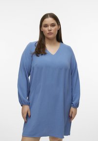 VMCALVA BRIT SHORT DRESS - Jurk - coronet blue