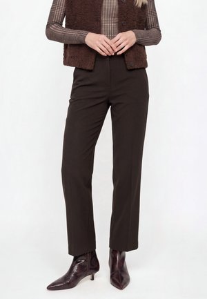 Rich & Royal, RICH & ROYAL HOSE - Trousers - chocolate torte