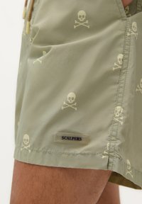 Scalpers SKULL - Șorturi de baie - light khaki