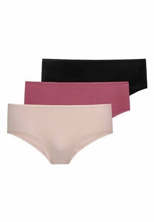 3 PACK - Culotte - apricot/mauve/schwarz