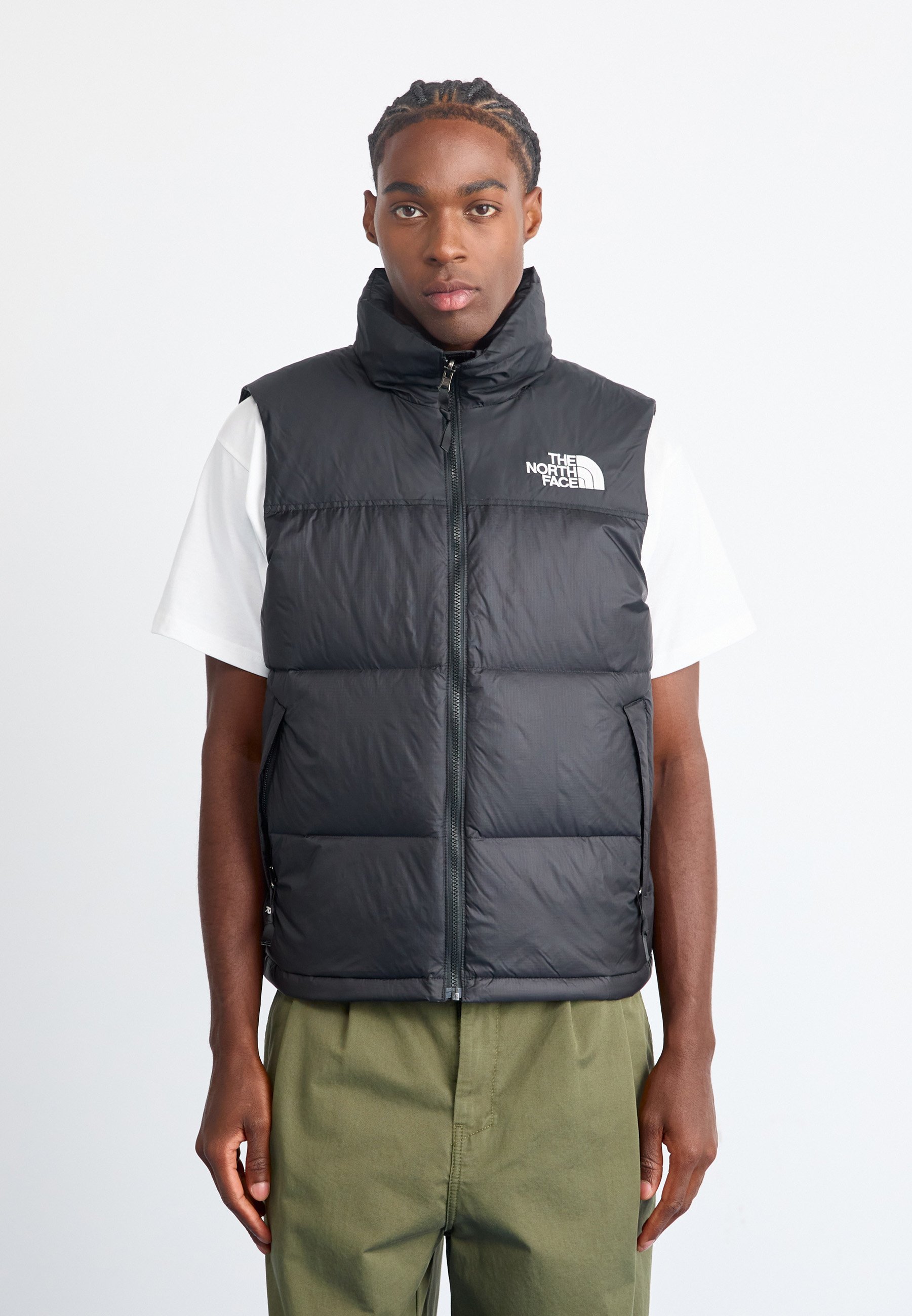 The North Face RETRO NUPTSE - Weste - black/schwarz - Zalando.ch