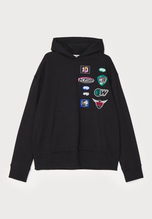 STAMPED HOODIE - Hoodie - black