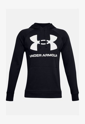 Under Armour, RIVAL BIG HD - Mikina s kapucí - black