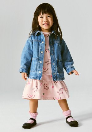 Name it, JACKET DENIM GLITTER - Veste en jean - medium blue denim