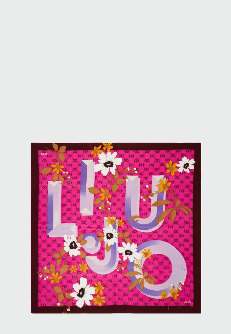 Stola Liu Jo Donna - Foulard In Poliestere 100% Colore Fucsia, Modello 2F4104