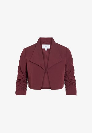 VILA, VIHER BIN CROPPED BLAZER - NOOS - Σακάκι - port royale