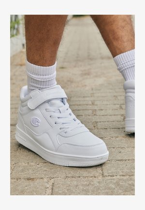Champion REBOUND VINTAGE MID - Zapatillas de baloncesto - triple white