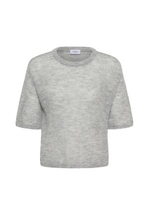 Saint Tropez, SABBARASZ SS PULLOVER - T-shirt basique - mist grey melange