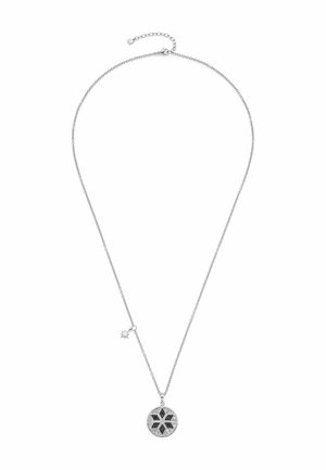 Halskette - zilveren kleur