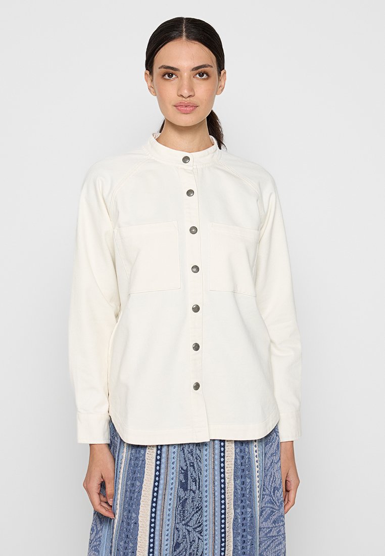 dreimaster Lichte jas crème