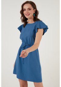 LELA SLIM FIT - Päevakleit - indigo