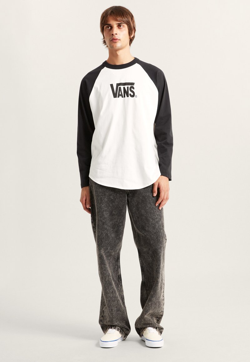 Vans CORE RAGLAN - Top s dlouhým rukávem - black