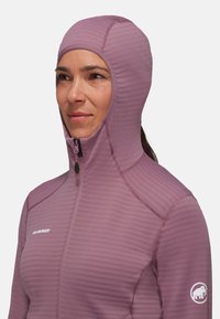 Mammut TAISS LIGHT HOODED - Fleecejas - flux black