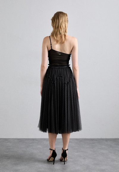 Needle & Thread ARABESQUE MIDAXI SKIRT - A-lijn rok - graphite