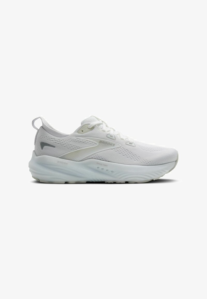 Brooks GLYCERIN 22 - Cestná bežecká obuv - white white grey
